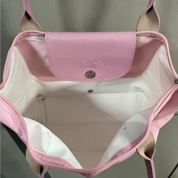 Longchamp Le Pliage Original Large Shoulder Nylon Bag Tote IN Pink - Picture 6 of 6